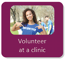 Volunteer at a clinic